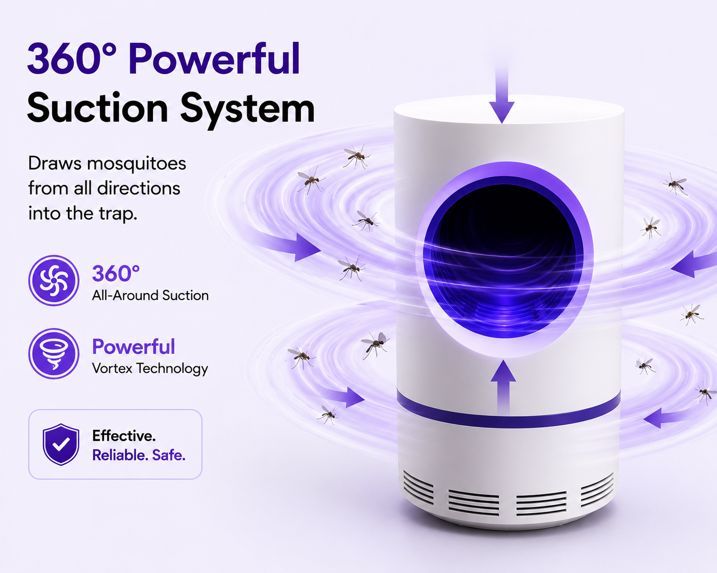 Smart Mosquito Killer Machine – Protect Your Family Day & Night